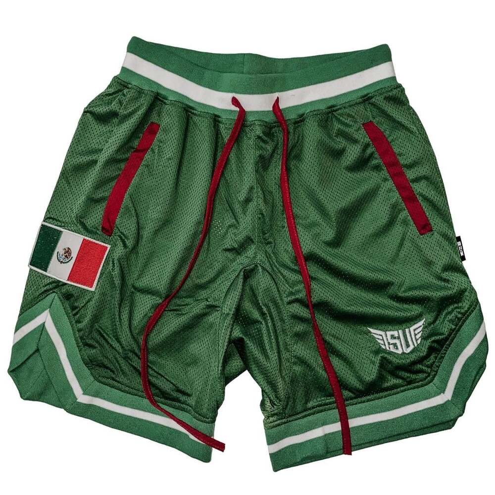 Size Up Apparel SU Throwback Mexico Mesh Shorts
